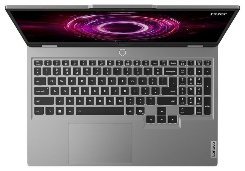 Ноутбук LENOVO LOQ 15AHP10 (83JG003QPB), 15,6" / IPS / 144 Гц / AMD Ryzen 7 250 / RAM 32 ГБ / SSD 512 ГБ / RTX5060 / Windows 11 Home / Сірий