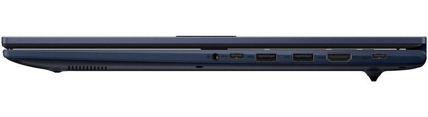 Ноутбук ASUS Vivobook 17 (X1704VA-AU1070W), Intel Core 7 150U / 17.3" / RAM 16 ГБ DDR5 / SDD 512 ГБ / Intel Graphics / Windows 11 Home / Синій
