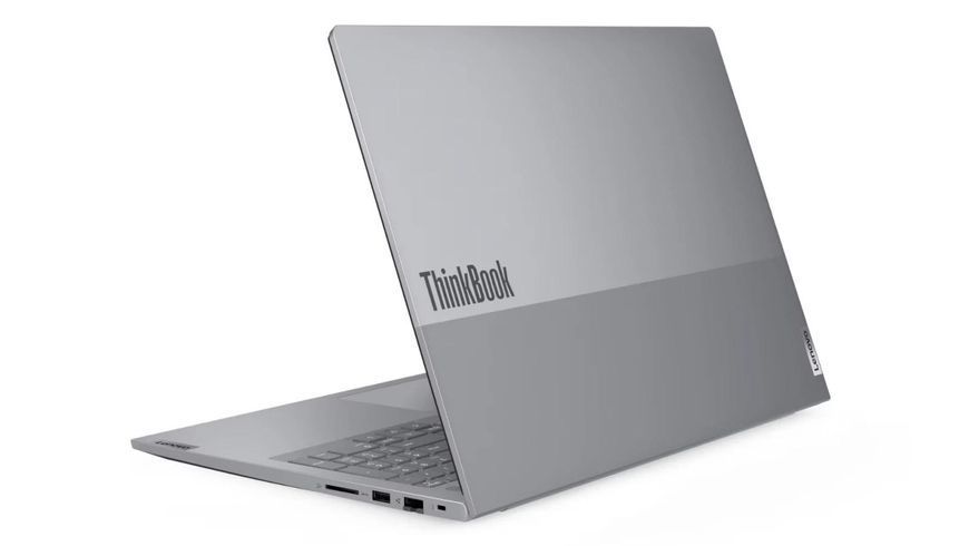 Ноутбук Lenovo ThinkBook 16 G8 IAL (21SK00R3PB), Intel Core Ultra 5 225U / 16" / RAM 16 ГБ DDR5 / SSD 512 ГБ / Intel Graphics / Windows 11 Pro / Сірий