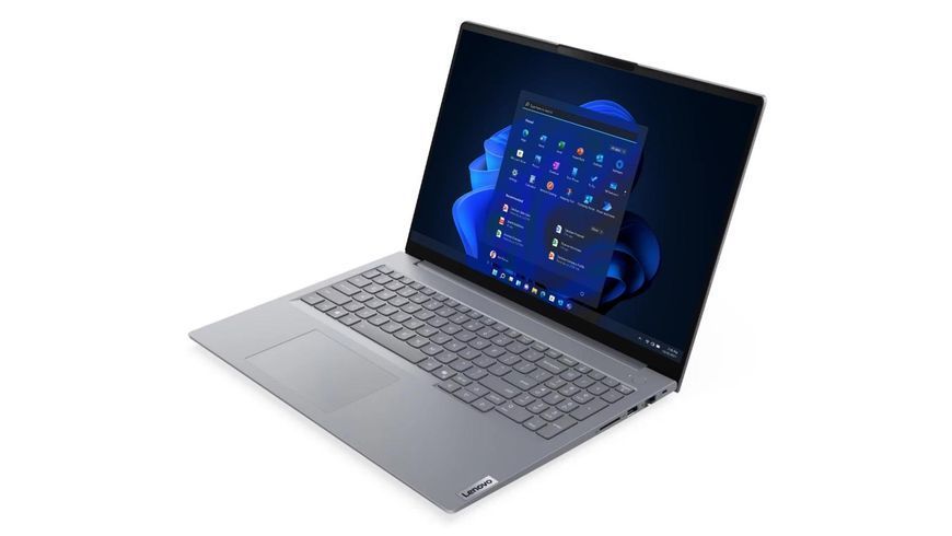 Ноутбук Lenovo ThinkBook 16 G8 IAL (21SK00R3PB), Intel Core Ultra 5 225U / 16" / RAM 16 ГБ DDR5 / SSD 512 ГБ / Intel Graphics / Windows 11 Pro / Сірий
